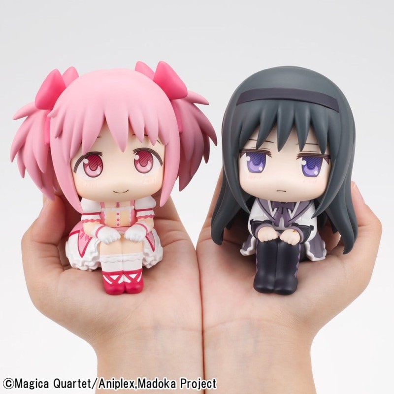 Puella Magi Madoka Magica pack 2 figurines PVC Look Up Madoka Kaname & Homura Akemi 11 cm (with gift)