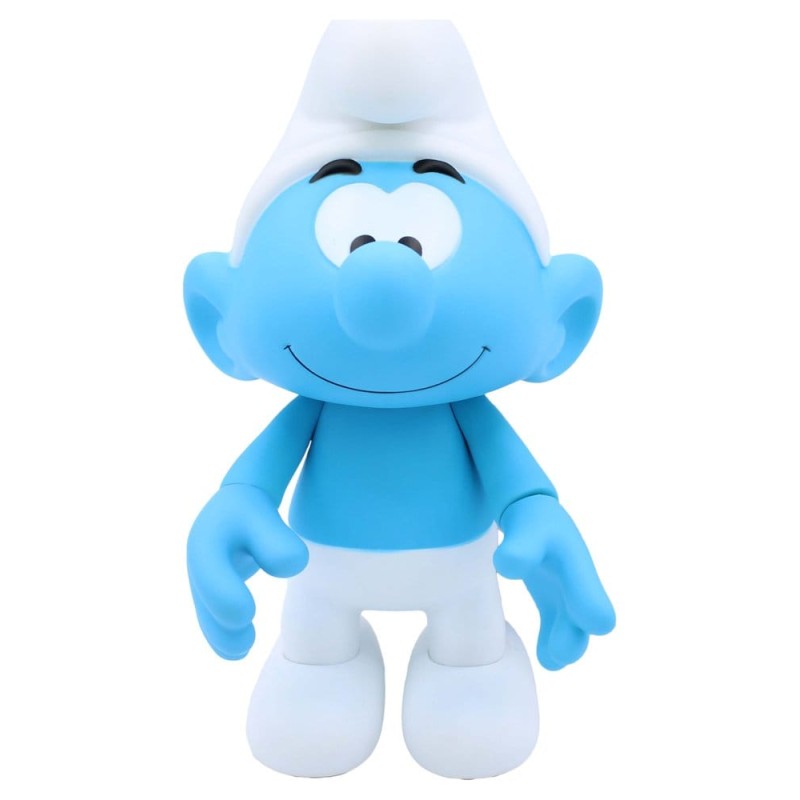 Les Schtroumpfs Figurine en Vinyle Schtroumpf Blanc et Bleu 19 cm