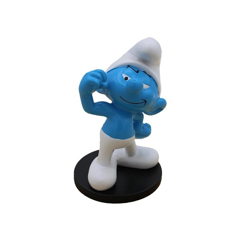 Les Schtroumpfs Statue Schtroumpf Costaud 11 cm