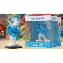Les Schtroumpfs Statue Schtroumpf Costaud 11 cm