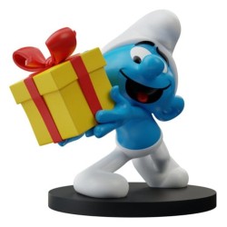 Les Schtroumpfs Statue Schtroumpf Farceur avec Cadeau 10 cm
