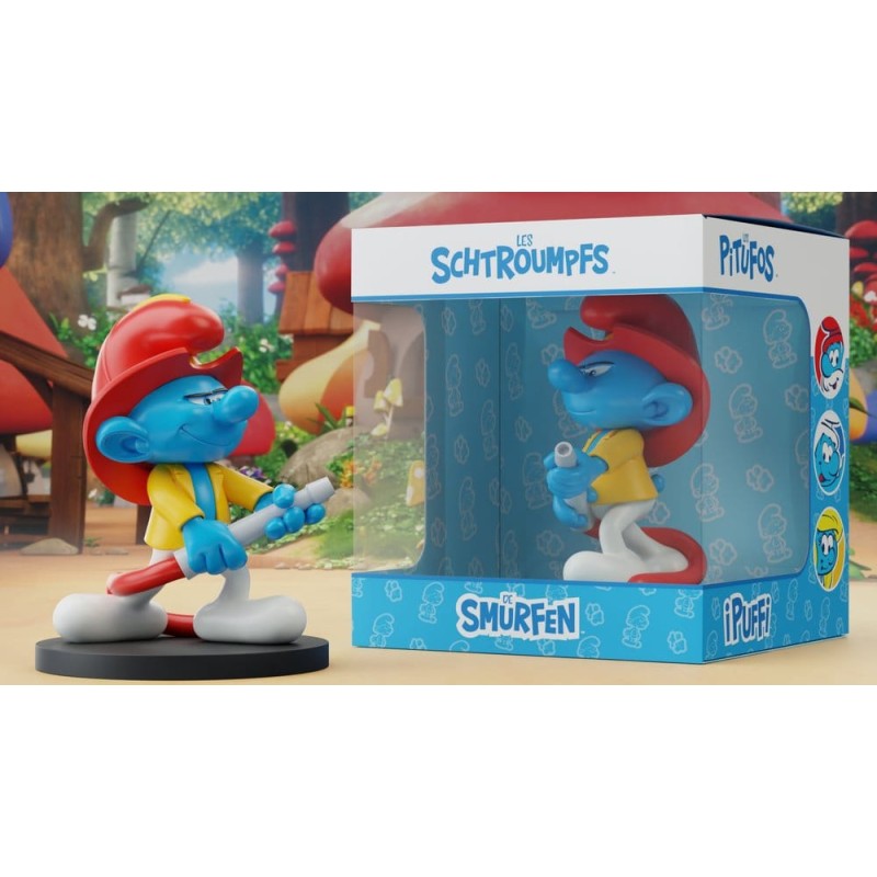 The Smurfs Statue Fireman Smurf 12 cm