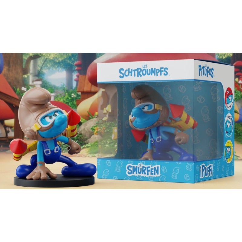 The Smurfs Statue Jetpack Smurf 10 cm