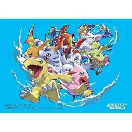 Digimon kaartspel - Officiële hoes 2024 VER.2.0 - Digimon Adventure | 4570118228093