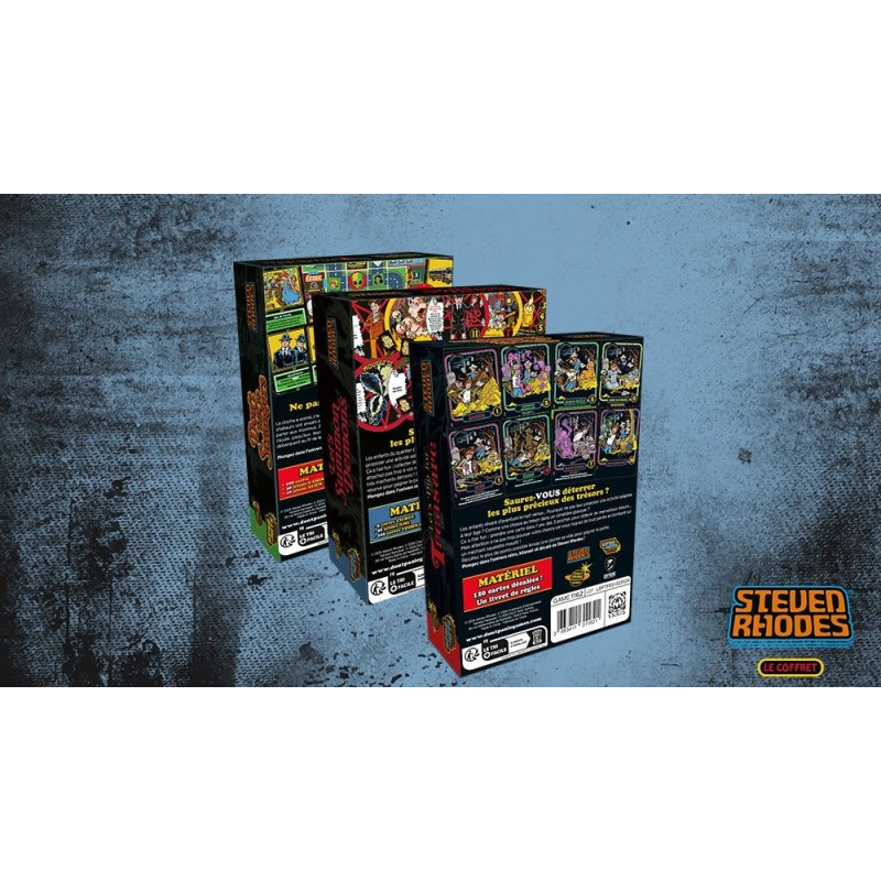 Steven Rhodes Box Set (Let's Summon Demons, Let's Dig for Treasure, Don't Talk to Strangers)