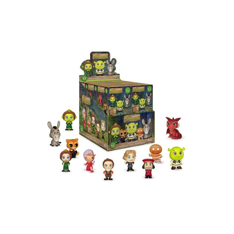 Shrek présentoir Mystery Minis figurines 30th Anniversary 5 cm (12)