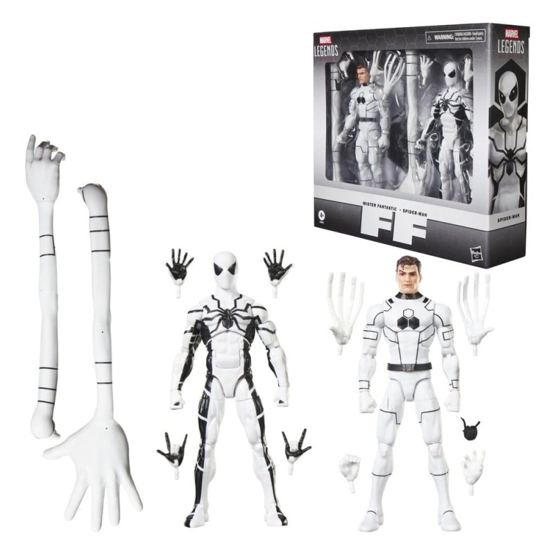 Future Foundation Marvel Legends Action Figure 2-Pack Mister Fantastic & Spider-Man 15 cm