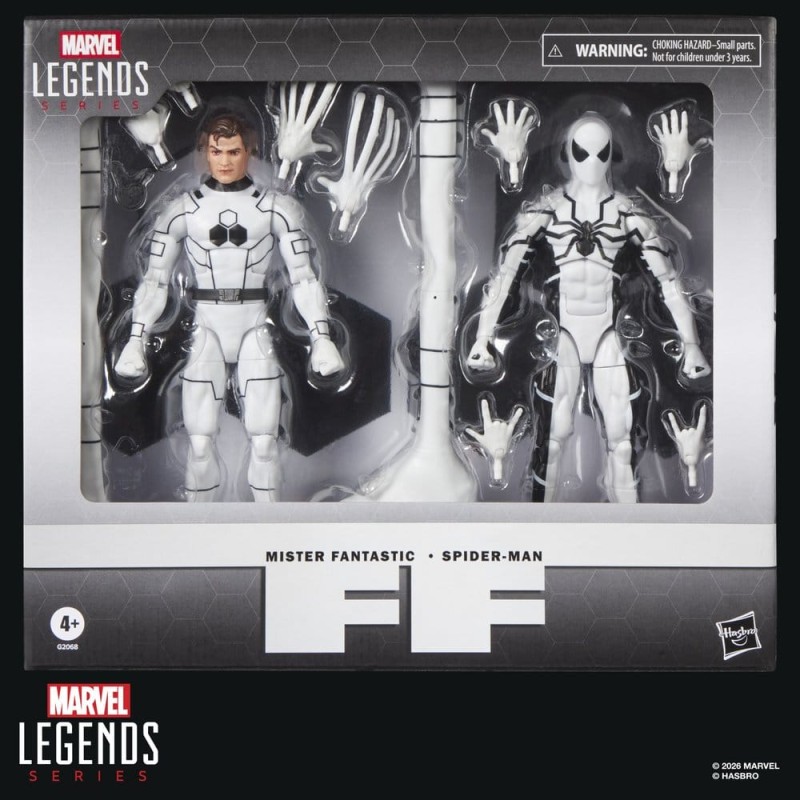 Future Foundation Marvel Legends pack 2 figurines Mister Fantastic & Spider-Man 15 cm
