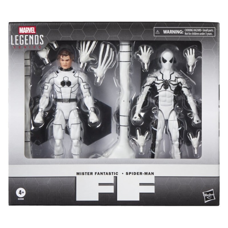 Future Foundation Marvel Legends pack 2 figurines Mister Fantastic & Spider-Man 15 cm
