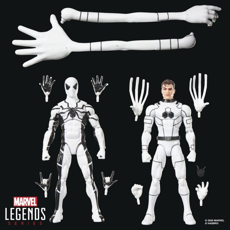 Future Foundation Marvel Legends pack 2 figurines Mister Fantastic & Spider-Man 15 cm