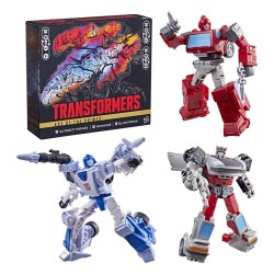 Transformers Age of the Primes pack 3 figurines Autobot Mirage & Bluestreak & Ironhide