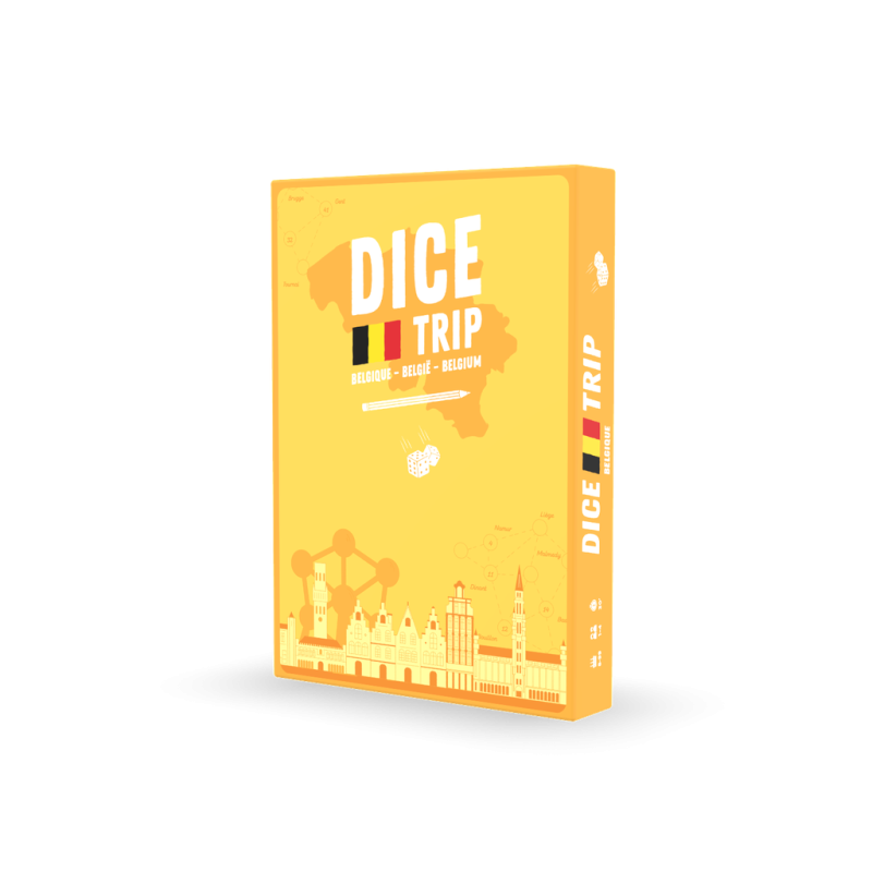 Spel: Dice Trip België
Uitgever: Helvetiq
Engelse versie