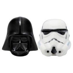 Star Wars Salt and Pepper Shakers Darth Vader and Stormtrooper