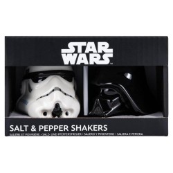 Star Wars salière et poivrière Darth Vader and Stormtrooper