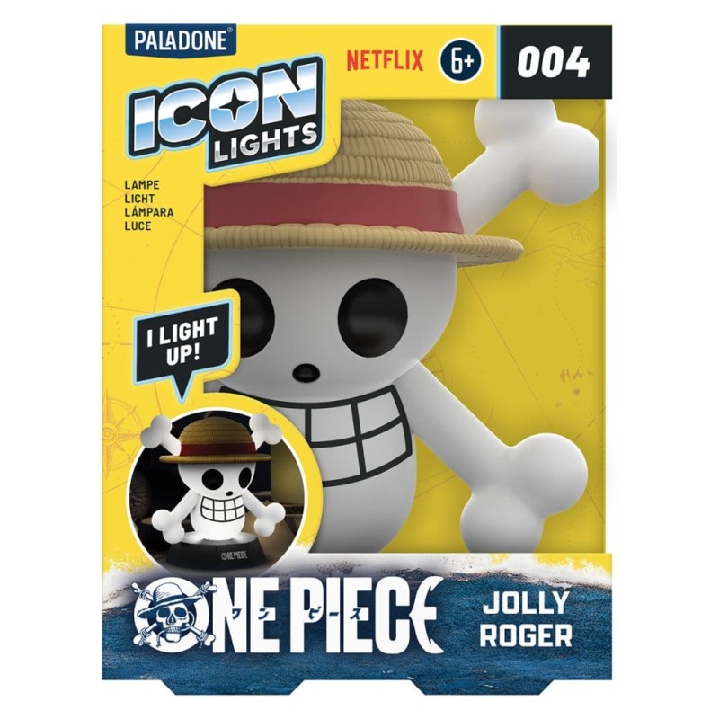 One Piece lampe Icon Jolly Roger