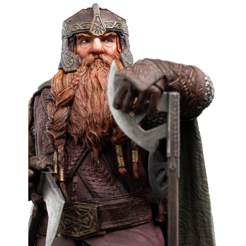 Het Lord of the Rings-standbeeld 1/6 Gimli, Jager van de Vlaktes 27 cm