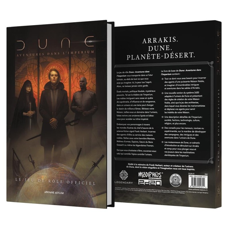 Dune: Adventure in the Imperium - Core Book