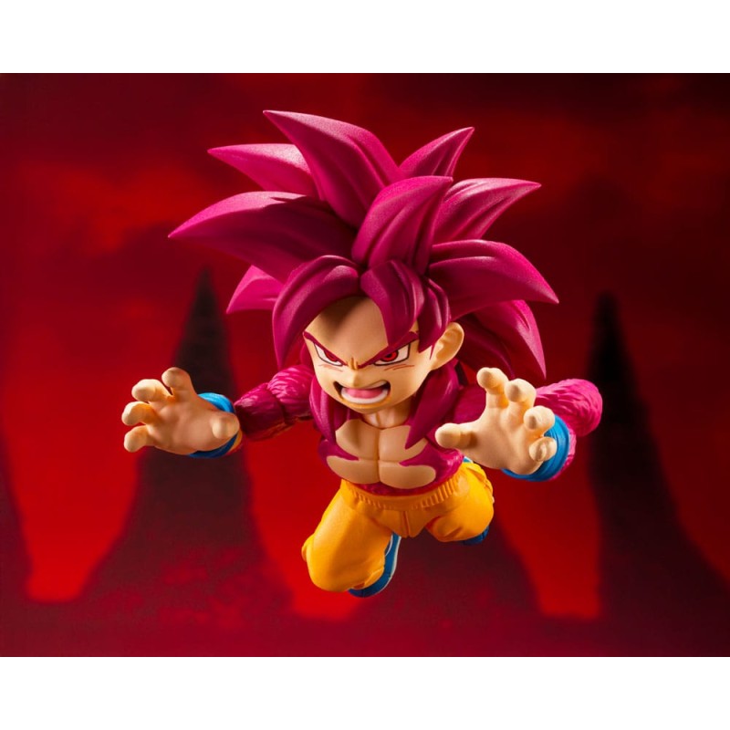 Dragon Ball Daima figurine S.H.Figuarts Super Saiyan Level 4 Son Goku (mini) 8 cm