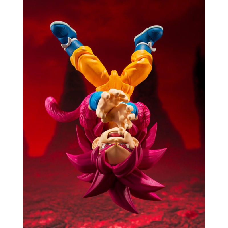 Dragon Ball Daima figurine S.H.Figuarts Super Saiyan Level 4 Son Goku (mini) 8 cm