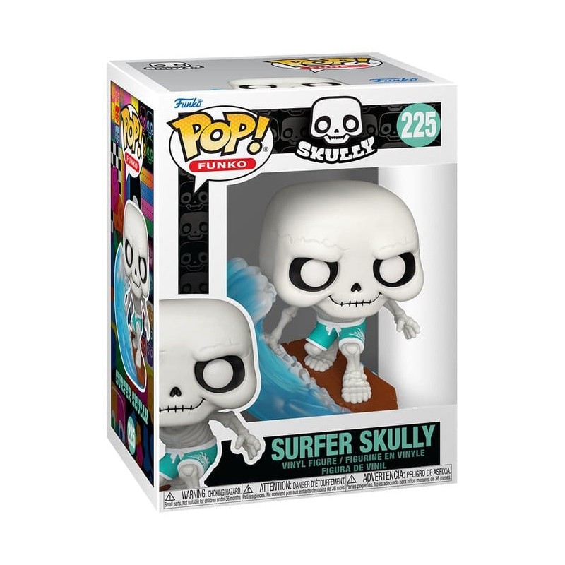 Funko Legacy POP! Icons Vinyl figurine Surfer Skully 9 cm