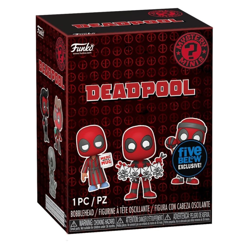Marvel Comics présentoir Mystery Minis figurines Deadpool Series 5 5 cm (12)