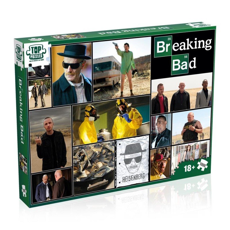 Puzzle - Breaking Bad Poster - (1000 Pièces) | 5036905045544