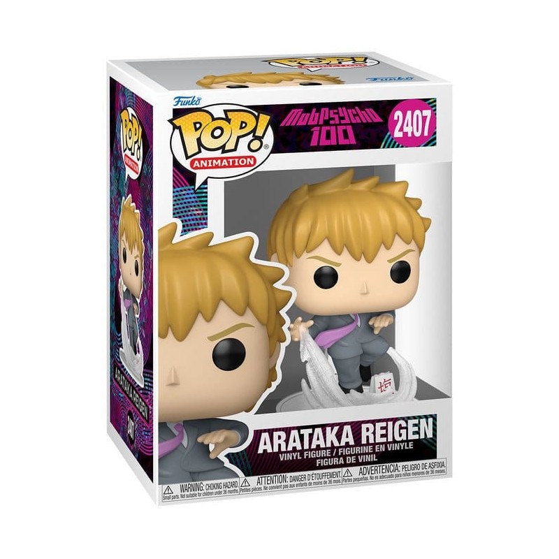 Mob Psycho 100 POP! Animation Vinyl Figure Arataka Reigen 9 cm
