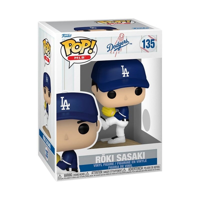 MLB POP! Vinyl figurine Dodgers- Roki Sasaki 9 cm
