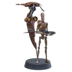 Star Wars: The Phantom Menace Movie Masterpiece set de figurines 1/6 Battle Droid & STAP 32 cm
