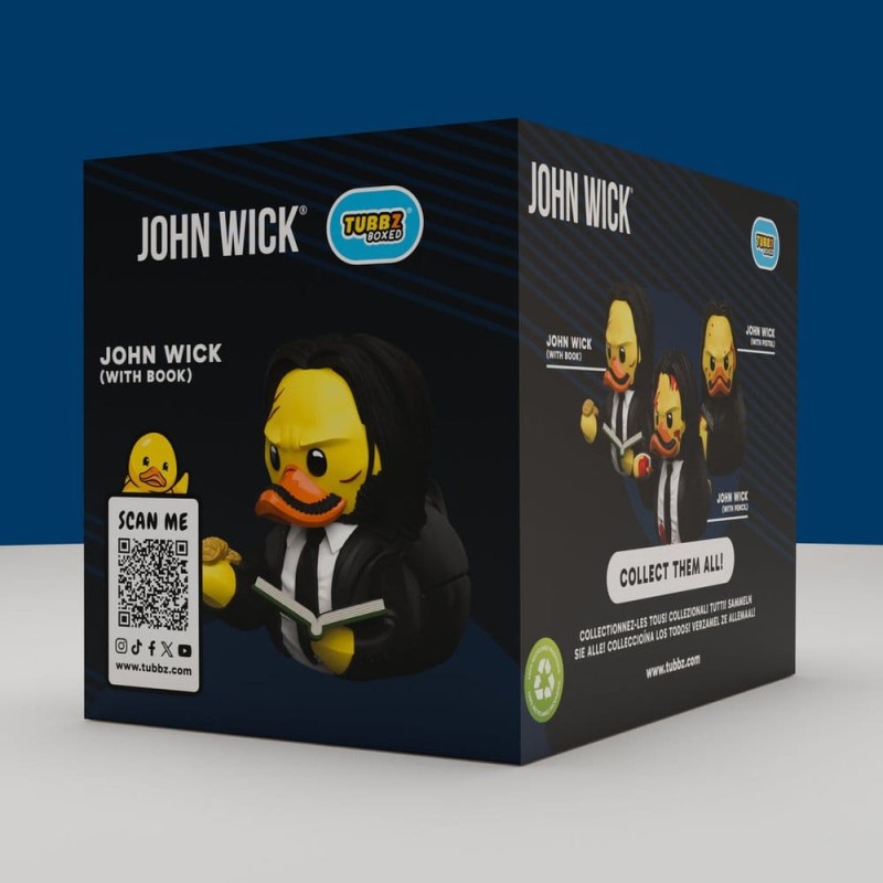 John Wick Tubbz figurine PVC Book Boxed Edition 10 cm 