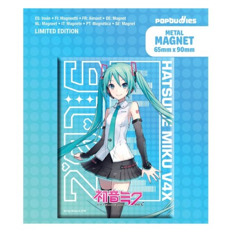 Hatsune Miku aimant V4x Metal