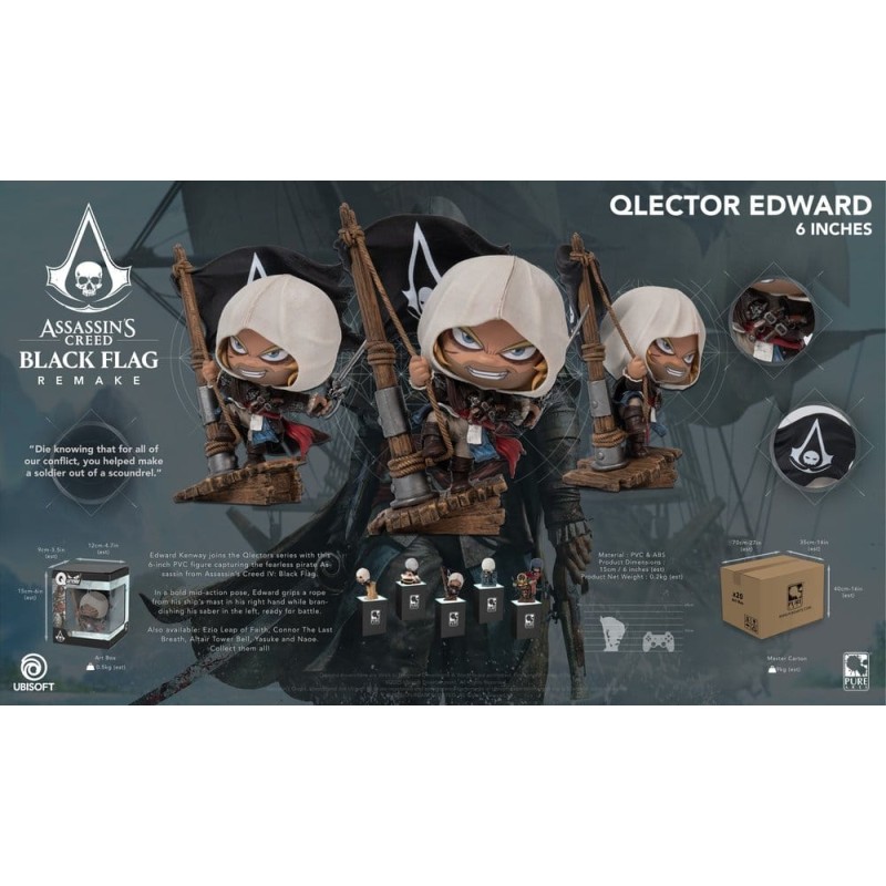 Assassin´s Creed Qlector Statue Edward&nbsp;