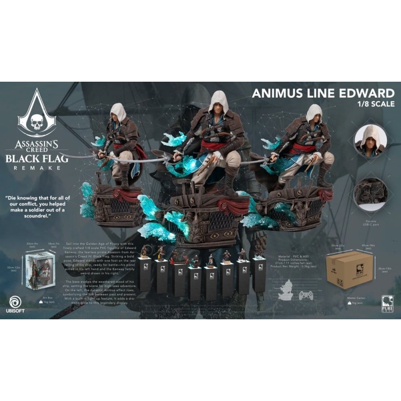 Assassin´s Creed Statue Animus Edward