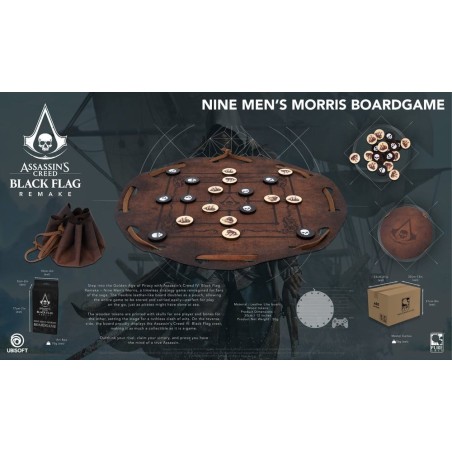 Assassin´s Creed jeu de plateau Nine Men's Morris