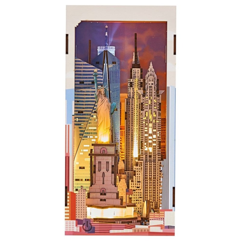 Revell Tiny Adventures book nook mini-diorama New York 18 cm