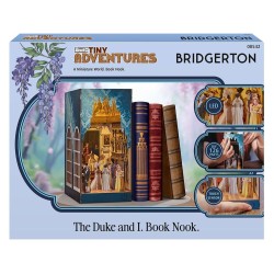 Bridgerton Tiny Adventures book nook mini-diorama The Duke and I 18 cm