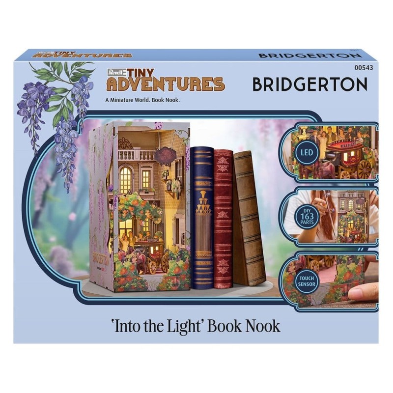 Bridgerton Tiny Adventures book nook mini-diorama Into the Light 18 cm