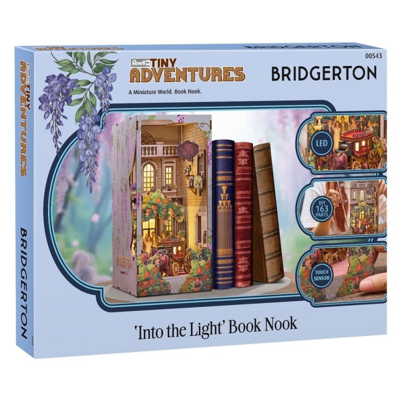 Bridgerton Tiny Adventures book nook mini-diorama Into the Light 18 cm