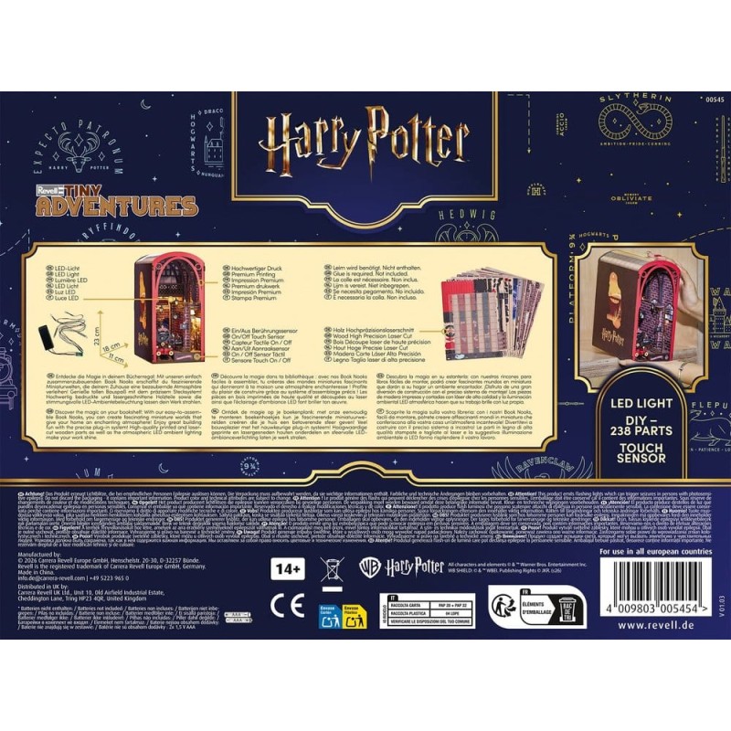 Harry Potter Tiny Adventures book nook mini-diorama Poudlard Express 18 cm
