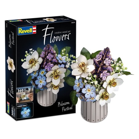 Revell Flowers fleurs en bois Blossom Festival 22 cm