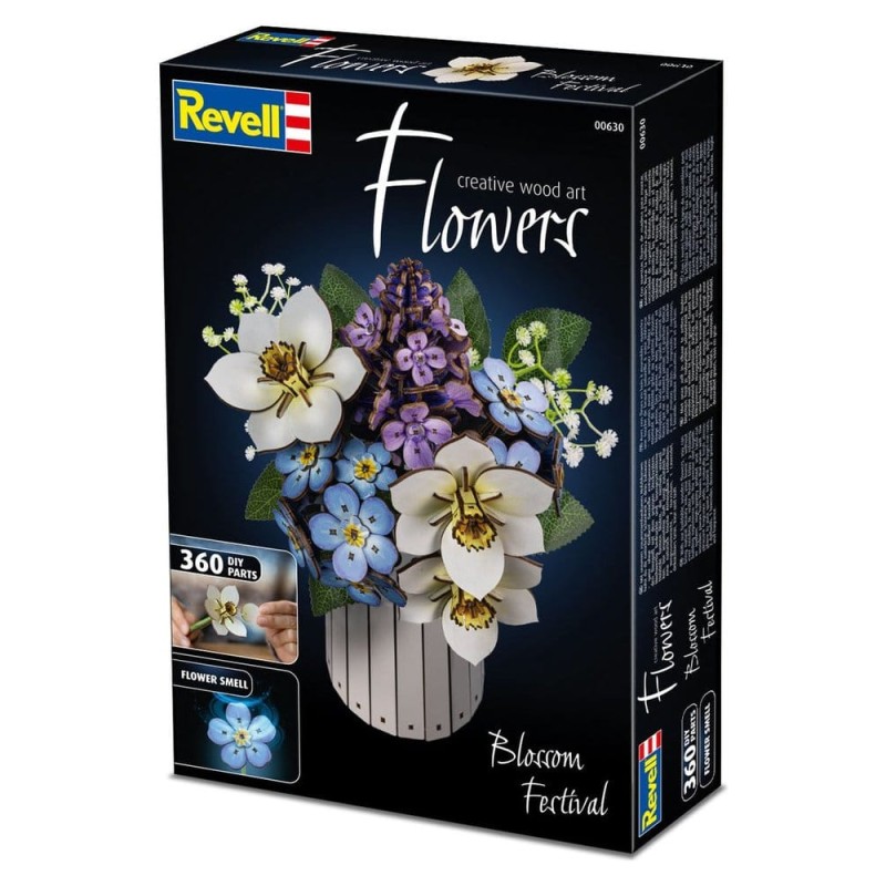 Revell Flowers fleurs en bois Blossom Festival 22 cm