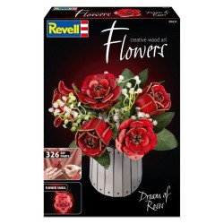 Revell Flowers fleurs en bois Dream of Roses 22 cm