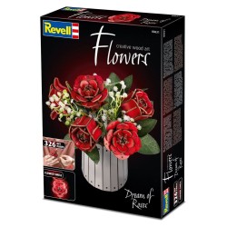 Revell Flowers fleurs en bois Dream of Roses 22 cm
