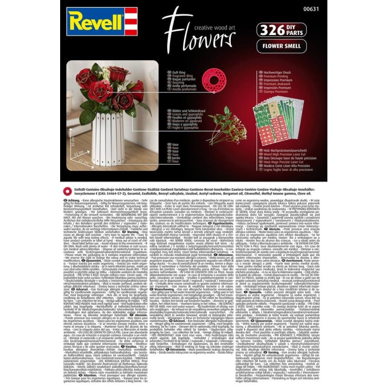 Revell Flowers Wooden Flowers Dream of Roses 22 cm