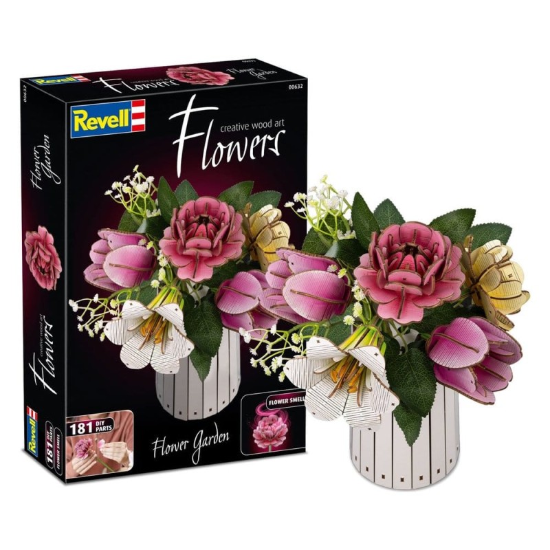 Revell Flowers fleurs en bois Flower Garden 22 cm