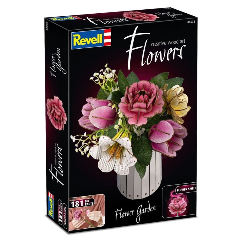 Revell Flowers fleurs en bois Flower Garden 22 cm
