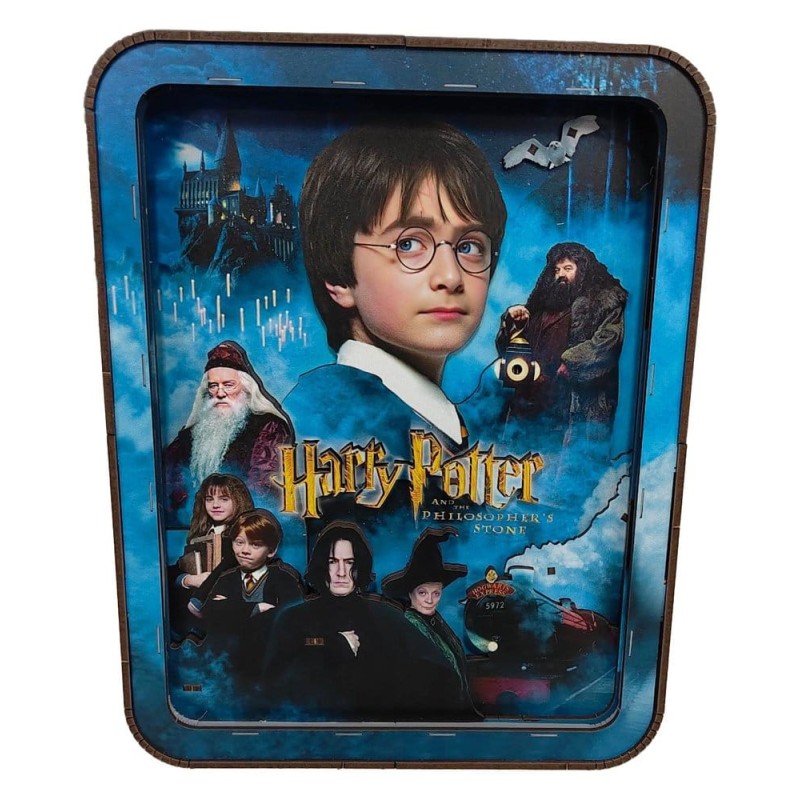 Harry Potter Tiny Adventures cadre mural Harry Potter à l'école des sorciers