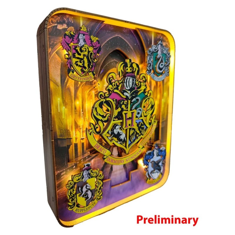Harry Potter Tiny Adventures cadre mural Blason de Poudlard