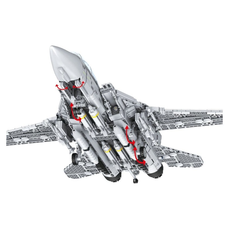 Top Gun Brick System Set Maverick's F-14A Tomcat