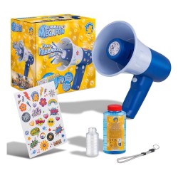 Pustefix Bubble Mégaphone Assortiment (4)